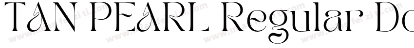 TAN PEARL Regular Dosis Medium字体转换